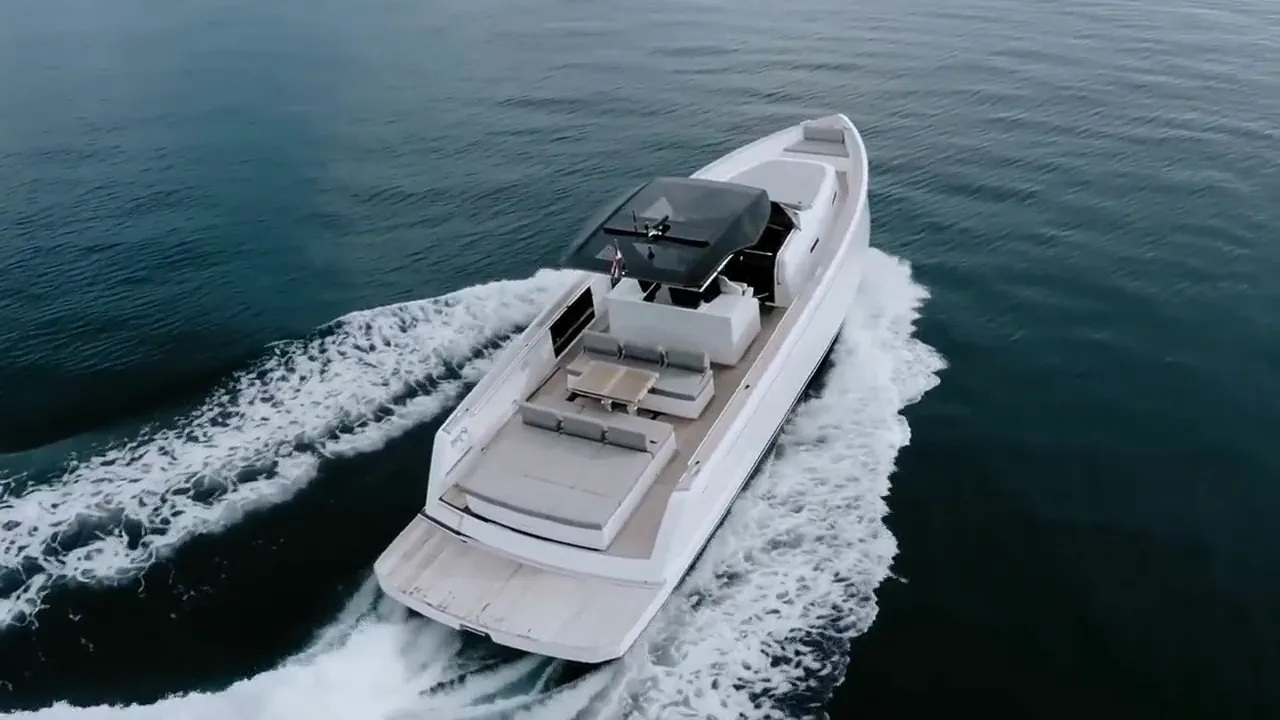 Pardo 43 luxury yacht charter cruising the Adriatic Sea
